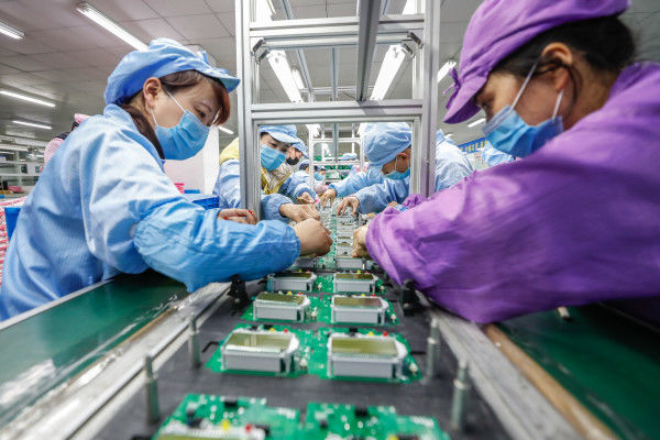 ShenZhen Jieteng Circuit Co., Ltd. производственная линия производителя